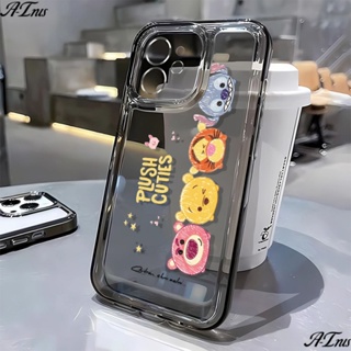 เคสโทรศัพท์มือถือ แบบนิ่ม ลายการ์ตูนหมีพูห์ สําหรับ Apple Iphone 13 14Promax 11 12 7 8p CNKP