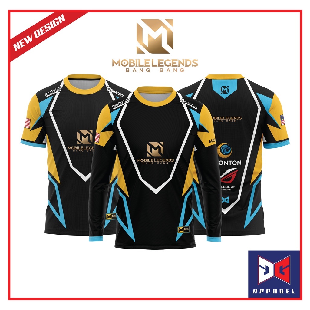 MOBILE LEGEND BANG MLBB เสื้อ UNISEX FULL SUBLIMATION