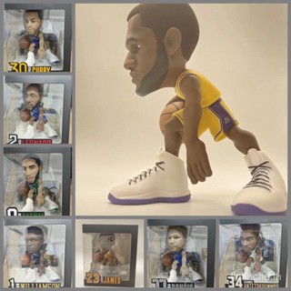 โมเดลนักกีฬาบาสเก็ตบอล NBA Star Lakers James T4SE