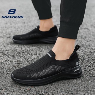 Skechers_ รองเท้ากีฬาลําลอง เนื้อเจลลี่ ระบายอากาศ ทนต่อการเสียดสี สําหรับผู้ชาย