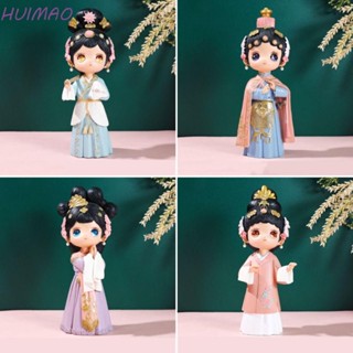 Huimao โมเดลฟิกเกอร์เรซิ่น รูปตัวละคร Peking Opera สไตล์จีนโบราณ สําหรับตกแต่งบ้าน