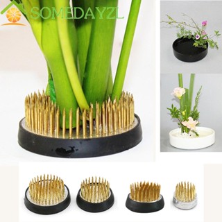 SOMEDAYZL Ikebana เครื่องมือเข็มยาง สําหรับยึดเข็ม Kenzan Art