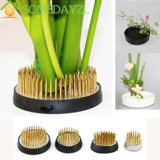 SOMEDAYZL Ikebana เครื่องมือเข็มยาง สําหรับยึดเข็ม Kenzan Art