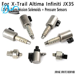 Cvt8 โซลินอยด์เกียร์ และเซนเซอร์แรงดัน สําหรับ Nissan X-Trail Altima Infiniti JX35 JF016E JF017E RE0F10D