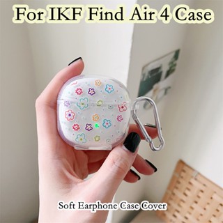 【พร้อมส่ง】เคสหูฟัง แบบนิ่ม ลายการ์ตูน สําหรับ IKF Find Air 4 Find Air 4