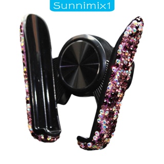 [Sunnimix1] ที่วางโทรศัพท์มือถือ ติดช่องแอร์รถยนต์ ปรับได้ สําหรับผู้หญิง และเด็กผู้หญิง