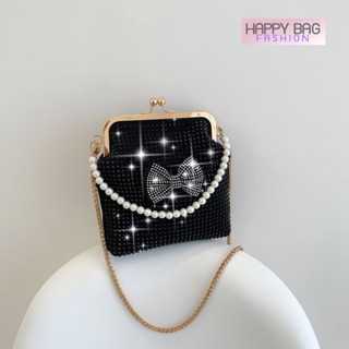 【พร้อมส่ง】happy fashion กระเป๋าสพายข้าง กระเป๋าแฟชั่น กระเป๋าผู้หญิง D-1307