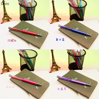 [Dhin] Crystal Ballpoint Pen Roller Ball Pen Gift Stationery Office School Notebook COD