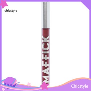 Chicstyle ลิปสติก เนื้อลิขวิด ไม่ติดแก้ว ปลอดภัย 17 กรัม