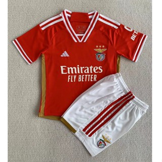 【จัดส่งด่วน】Benfica ชุดเสื้อกีฬาแขนสั้น ลายทีมชาติฟุตบอล สําหรับผู้ชาย และผู้ใหญ่