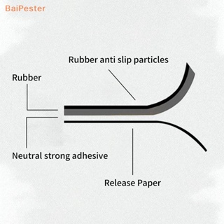 [BaiPester] สติกเกอร์กันลื่น มีกาวในตัว ลายดอกไม้ สําหรับติดตกแต่งอ่างอาบน้ํา ห้องน้ํา 20 ชิ้น