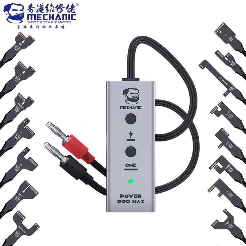 Qianli iPower Pro MAX สายทดสอบพาวเวอร์ซัพพลาย DC สําหรับ iPhone 14 13 12 6-11 11Pro 11Pro MAX