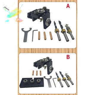 3-in-1 ที่เปิดรูงานไม้ ทรงกลม พร้อมแคลมป์หนีบโต๊ะ สําหรับงานไม้