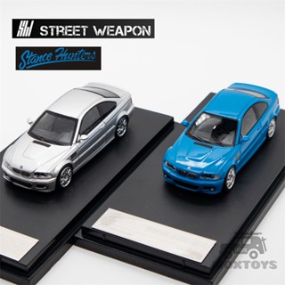 โมเดลรถยนต์ 1:64 E46 M3 CSL Diecast