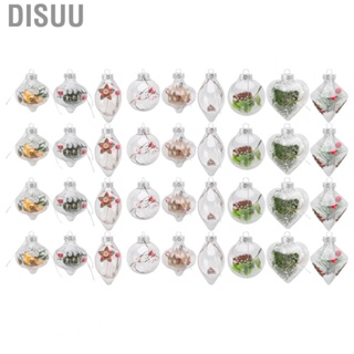 Disuu Christmas Ball Ornaments  Tree Balls Strong Durable 12 Pieces for Decoration
