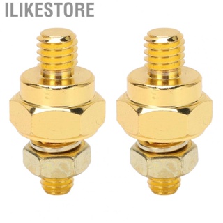 Ilikestore 2 Pcs  Terminal Adapters Brass Side Post Charging System  New