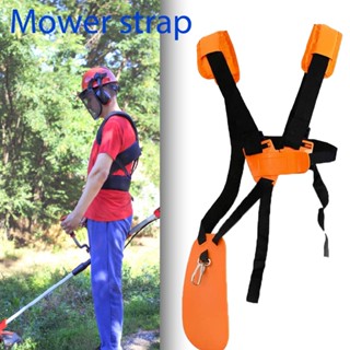 Strimmer Double Shoulder Harness Strap Padded Belt For Brush Cutter Trimmer Part