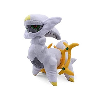 Takara Tomy Pokemon Sun &amp; Moon Arceus ตุ๊กตาฟิกเกอร์ รูปการ์ตูนสัตว์ แบบนิ่ม ขนาด 25 ซม. ของเล่นสําหรับเด็ก