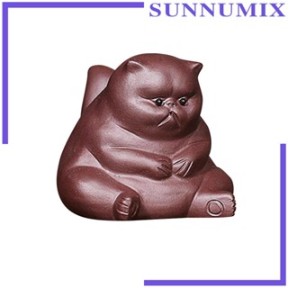 [Sunnimix] รูปปั้นแมวจิ๋ว สําหรับตกแต่งบ้าน ห้องนั่งเล่น หอพัก