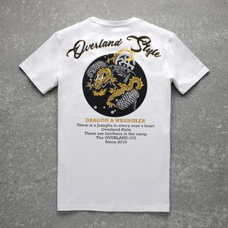 เสื้อยืดแขนสั้น คอกลม พิมพ์ลาย Attitude Overland Ryoma แฟชั่นฤดูใบไม้ผลิ