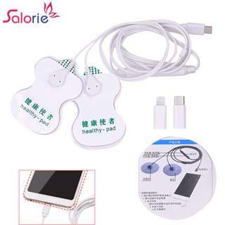 Salorie เครื่องนวดร่างกาย กระตุ้นกล้ามเนื้อ USB 6 โหมด ขนาดเล็ก สําหรับ Android IOS Type-C