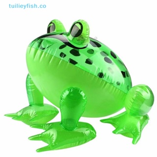 Tuilieyfish กบเป่าลม บอลลูน เรืองแสง สีเขียว ของเล่นสําหรับเด็ก