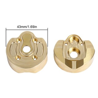 ฝาครอบเกียร์ถ่วงน้ําหนัก ทองแดง 1: 10 Axial Capra SCX10 สําหรับปีนเขา