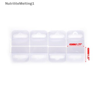 [NutriliteMelting1] ป้ายแท็ก PVC มีกาว สําหรับแขวนกระเป๋า 100 ชิ้น [TH]