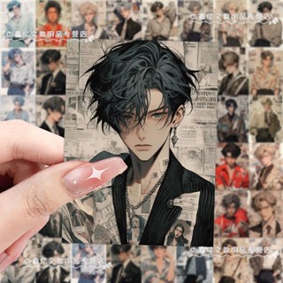 [Stickers] สติกเกอร์ ลายเด็กผู้ชาย สองมิติ สไตล์ฮ่องกง ย้อนยุค สุดเท่ เท่ รูปลักษณ์สูง สุดเท่ หล่อ diy สําหรับตกแต่งสมุดวาดภาพ