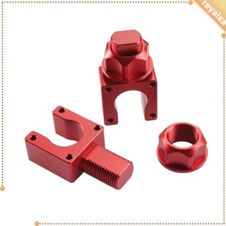 [Reyalxa] ชุดอะไหล่เครื่องพิมพ์ 3D CNC พร้อมสกรูน็อต กรอบโลหะ CNC สีดํา แดง สําหรับอัพเกรดเครื่องปริ้นท์ 2.4