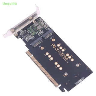 Uequilib การ์ด NVME PCI-E VROC m.2 X16 เป็น 4X NVME PCIE3.0 GEN3 X16 เป็น 4*NVME RAID 1 ชิ้น