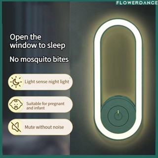 Ultrasonic Mosquito Repellent Small Night Lamp Portable Mosquito Killer Lamp Safe Non-toxic Quiet Mosquito Killer Lamp Repeller Insect ดอกไม้