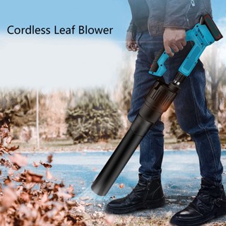  Garding Leaf Blower ไร้สายประหยัดพลังงาน Handheld Electric เครื่องเป่าลมไร้สายไร้แปรงถ่านแบบพกพาสำหรับ Yard Street Garden 100-240V