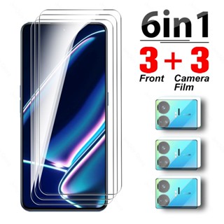 6in1 ฟิล์มกระจกนิรภัยกันรอยหน้าจอ กันรอยหน้าจอกล้อง สําหรับ Realme GT Neo5 SE 5G Realme GT Neo5SE Neo 5 S E GTNeo5se RMX3700