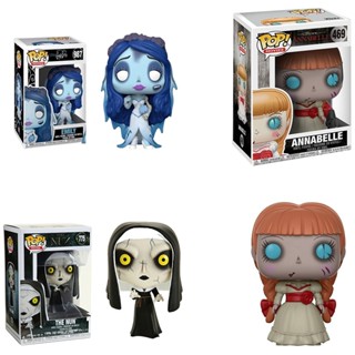 โมเดลฟิกเกอร์ Funko Pop The Conjuring 469 Annabelle 987 Emily Valak 775 The Nun ของเล่นสําหรับเด็ก