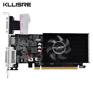 Kllisre การ์ดจอ GT 730 4GB NVIDIA GeForce GT730 4GB DDR3 โปรไฟล์ต่ํา
