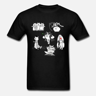 Printed Men T Shirt Cotton tshirts O-Neck Short-Sleeve Battle Cats  T-Shirt