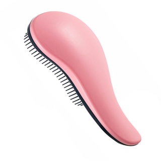 Plastic Gift Professional Handheld Massage Women Men Wet Dry Home Salon Black Natural Thick Curly Hair Detangling Brush