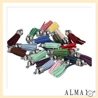 ALMA พู่หนังเทียม สําหรับที่คั่นหนังสือ ทําเครื่องประดับ พวงกุญแจ