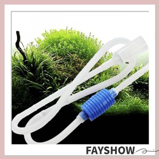 Fay ท่อกาลักน้ํา แบบพกพา สําหรับทําความสะอาดตู้ปลา