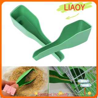 Liaoy 2 ชิ้น ที่ให้น้ําสัตว์เลี้ยง ทนทาน เครื่องใช้อาหาร คลิปกรง เครื่องให้อาหาร กรงนก