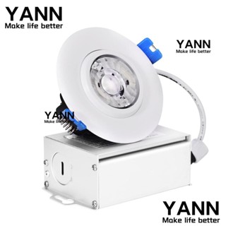 Yann1 โคมไฟ LED 9W 90-130v อะลูมิเนียม หรี่แสงได้ 9W ขนาดพกพา สีขาว สําหรับช่างไฟฟ้า