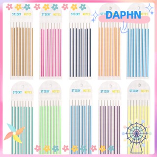 DAPHS เทปไฮไลท์ มีกาวในตัว สีสันสดใส สําหรับคั่นหนังสือสํานักงาน