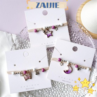 Zaijie24 สร้อยข้อมือเซรามิค จี้ผีเสื้อ ปรับได้ เครื่องประดับ สําหรับเพื่อน คู่รัก