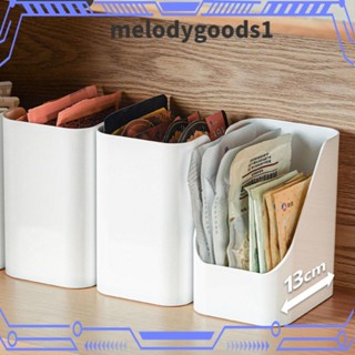 MELODYGOODS1 กล่องพลาสติก สีขาว ใช้งานง่าย สําหรับเก็บอาหารในตู้เย็น