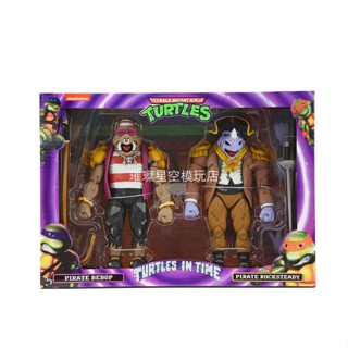 ฟิกเกอร์ Neca Ninja Turtles Game Edition Niutou Pig Noodle Pirate Edition 23 ซม.