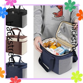 BACKSTREET Insulated Lunch Bag Portable Picnic Adult Kids Lunch Box