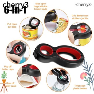 Cherry3 6 in 1 ที่เปิดกระป๋อง ฝาขวดโหล กลางแจ้ง