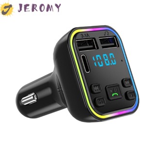 Jeromy อะแดปเตอร์ชาร์จ USB ไร้สาย ชาร์จเร็ว สําหรับรถยนต์