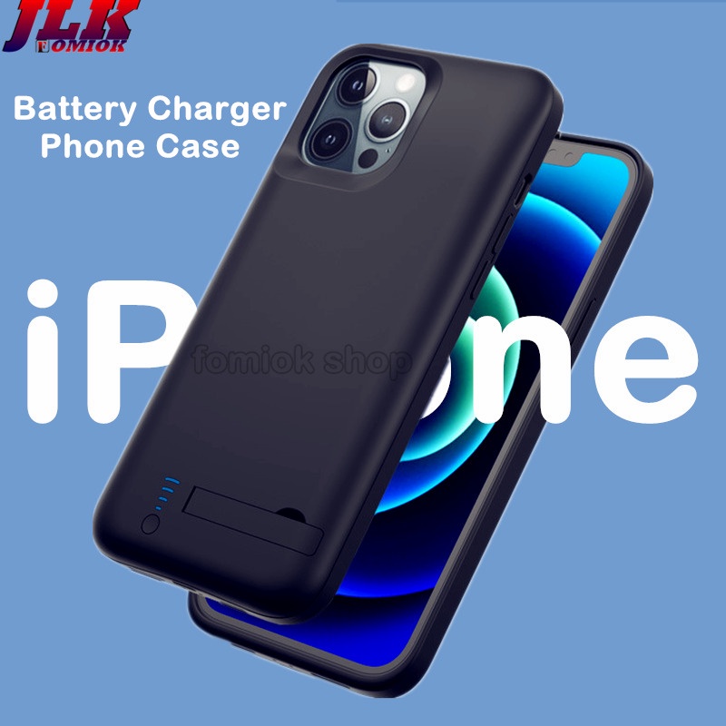 [JLK] เคสแบตสํารอง Portbel 6000mAh สําหรับ iPhone 16 Plus 16 Pro Max เคสชาร์จแบตเตอรี่ภายนอก ราคา ถูกที่สุด ดีลบีเคเค
